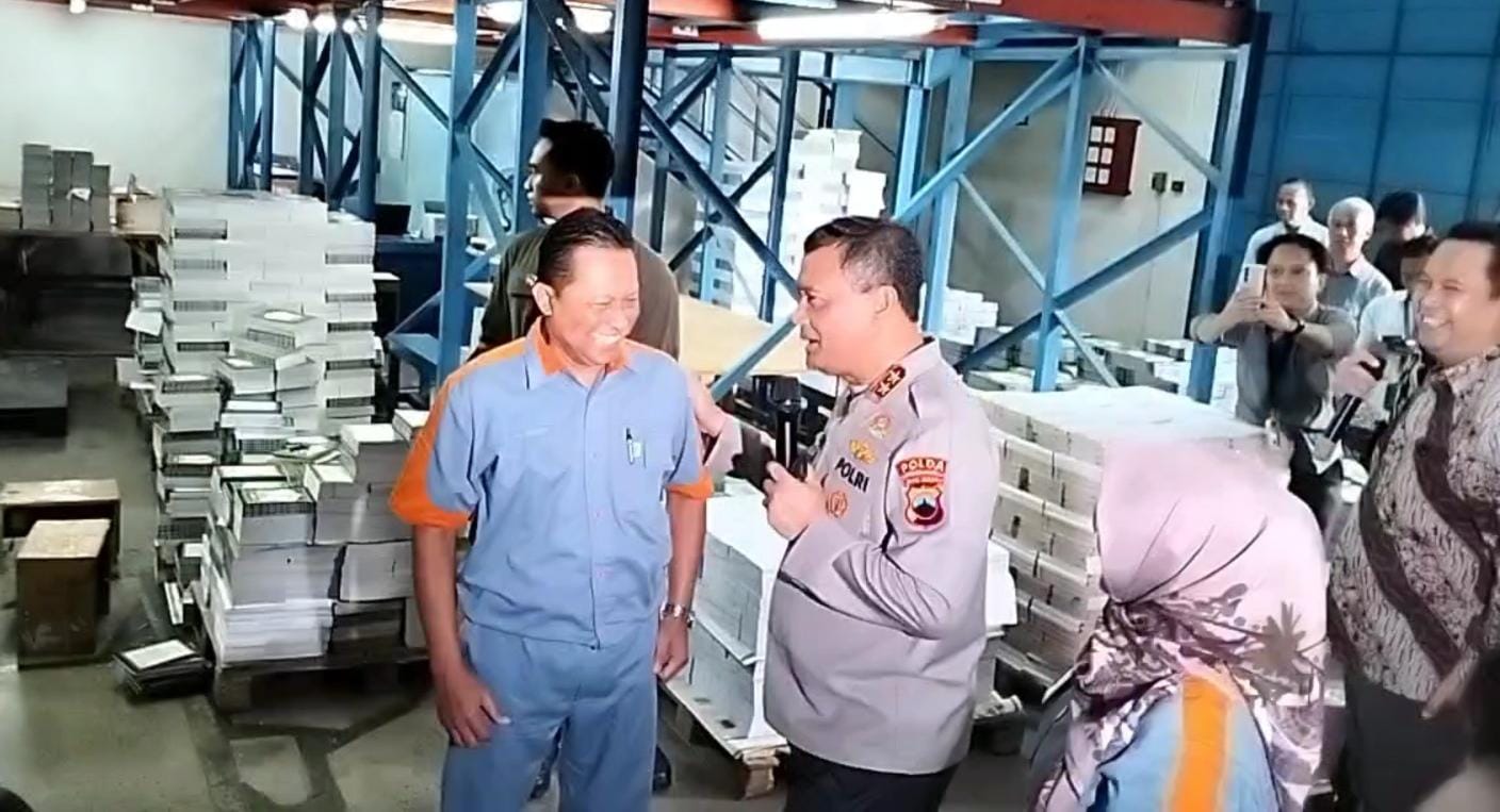 Bertemu Karyawan PT Intan Pariwara, Ahmad Luthfi Ditanya Soal Maraknya Judi Online