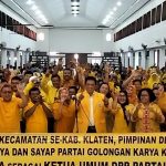 Konsolidasi Golkar Klaten, Sepakat Dukung Yoga Sebagai Cabup dan Bahlil Sebagai Ketua Umum