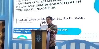 Munas KA FK UNS, Dirut BPJS Kesehatan Sampaikan Peluang Bagi Pengembangan Health Tourism