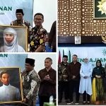 Wow! Bersilaturahmi Dengan Pimpinan Muhammadiyah, Yoga-Sova Berikan Cinderamata Gambar Ahmad Dahlan dan Siti Walidah