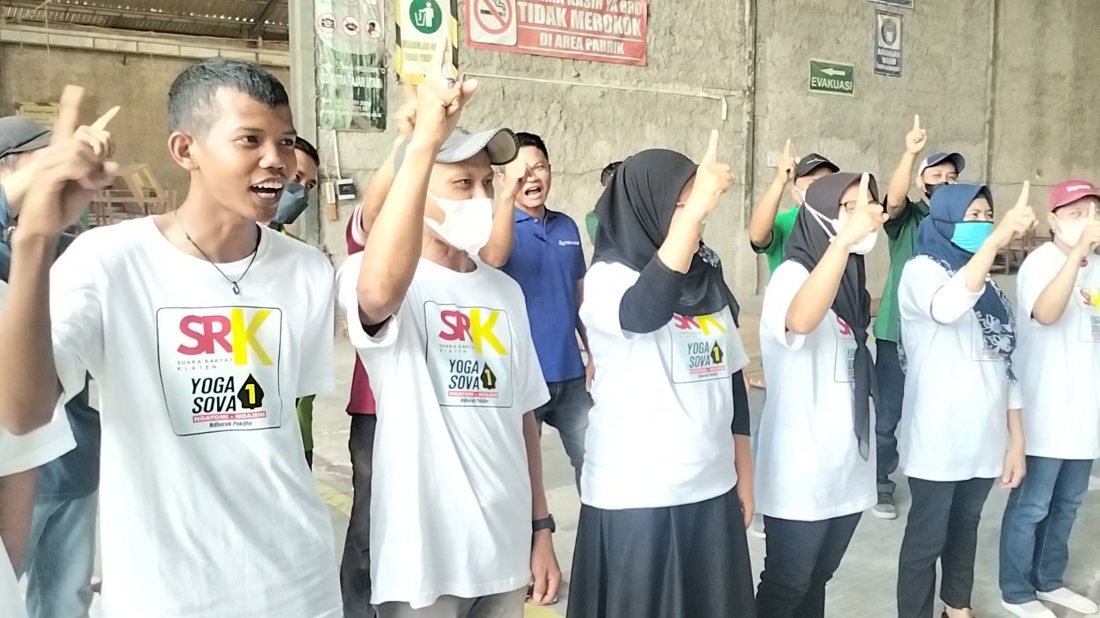 Buka Lebar Peluang Investasi, Perwakilan Buruh Industri Mebel di Klaten Dukung Paslon 01 Yoga-Sova