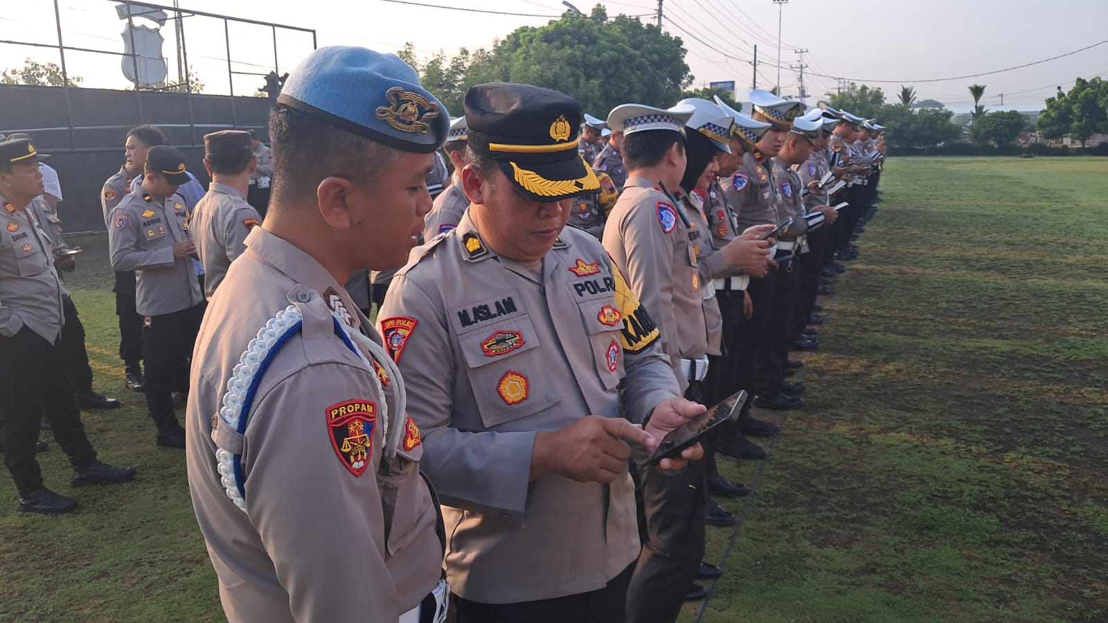Cegah Kecanduan Judi Online, Ponsel Anggota Polres Klaten Diperiksa Propam