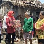 Ratusan Rumah Rusak, Kadarwati Bersama BPBD Jateng Berikan Bantuan Darurat di Tambong Wetan