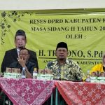Reses Tahap II, Triyono DPRD Klaten Ajak Kader Golkar Move On Usai Kalah di Pilkada