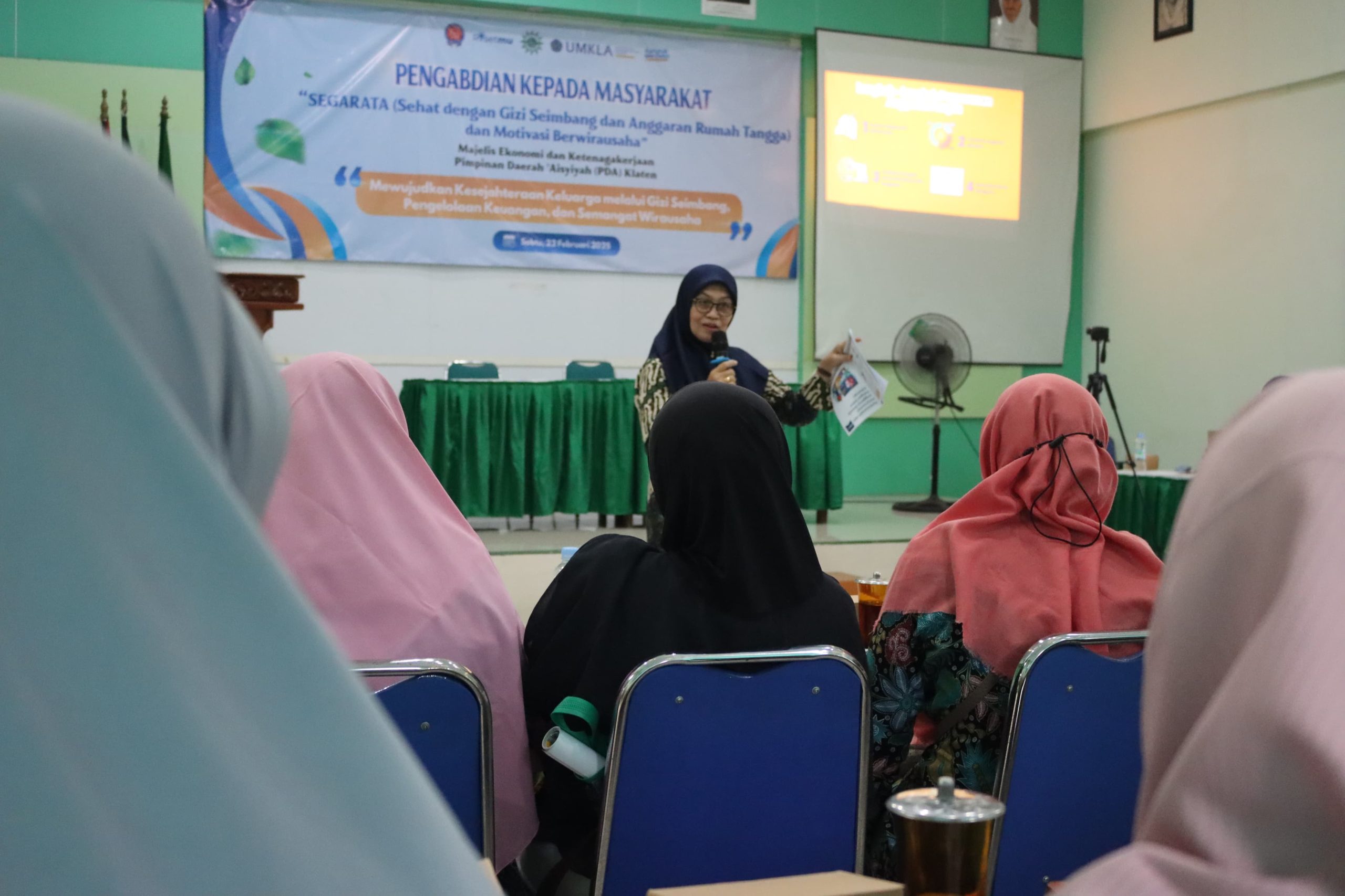 PPM UMKLA, Berikan Edukasi Program Keluarga Sehat Dengan Gizi Seimbang