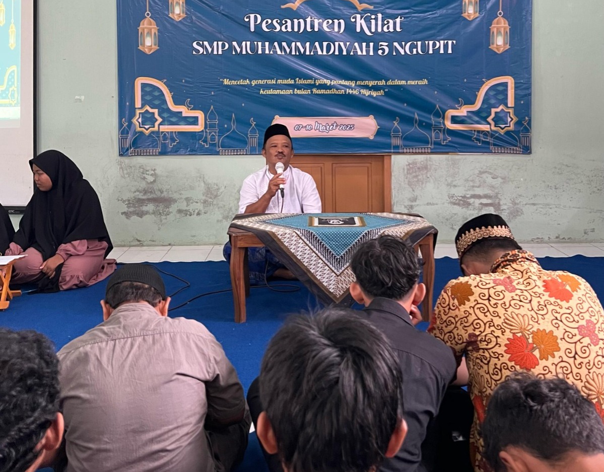 Semarak Ramadhan 1446 H di SMP Muhammadiyah 5 Ngupit Prosus, Ini Agenda Kegiatannya