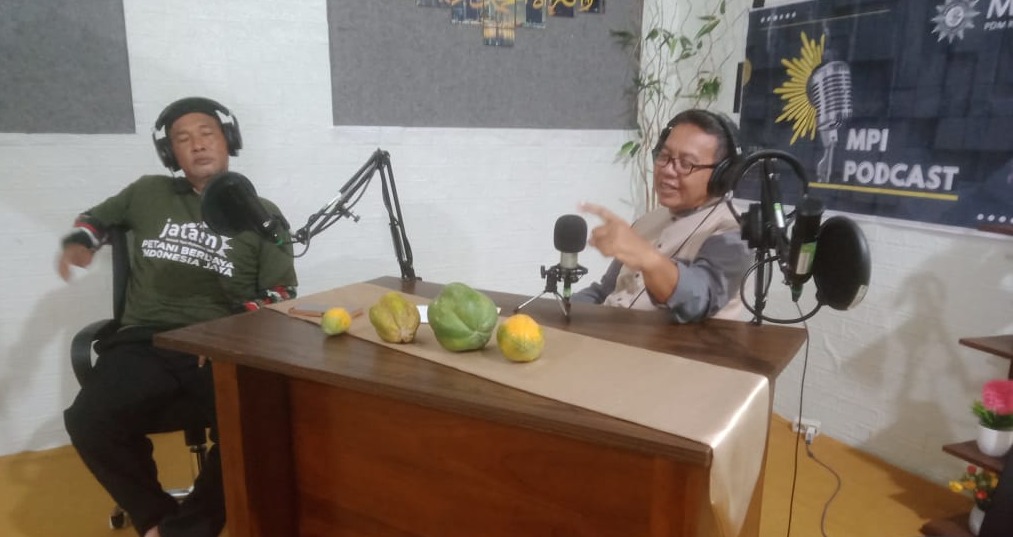 Podcast Perdana MPI 48 PDM Klaten , Hadirkan Tokoh Jamaah Tani Muhammadiyah