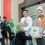 Sumringah, Ratusan Driver Ojol Terima Paket Sembako dari Bupati Klaten