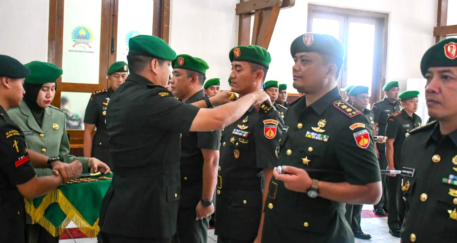 Sertijab Dandim 0723 Klaten, Letkol Inf Slamet Hardianto Resmi Gantikan Letkol Czi Bambang Setyo Triwibowo
