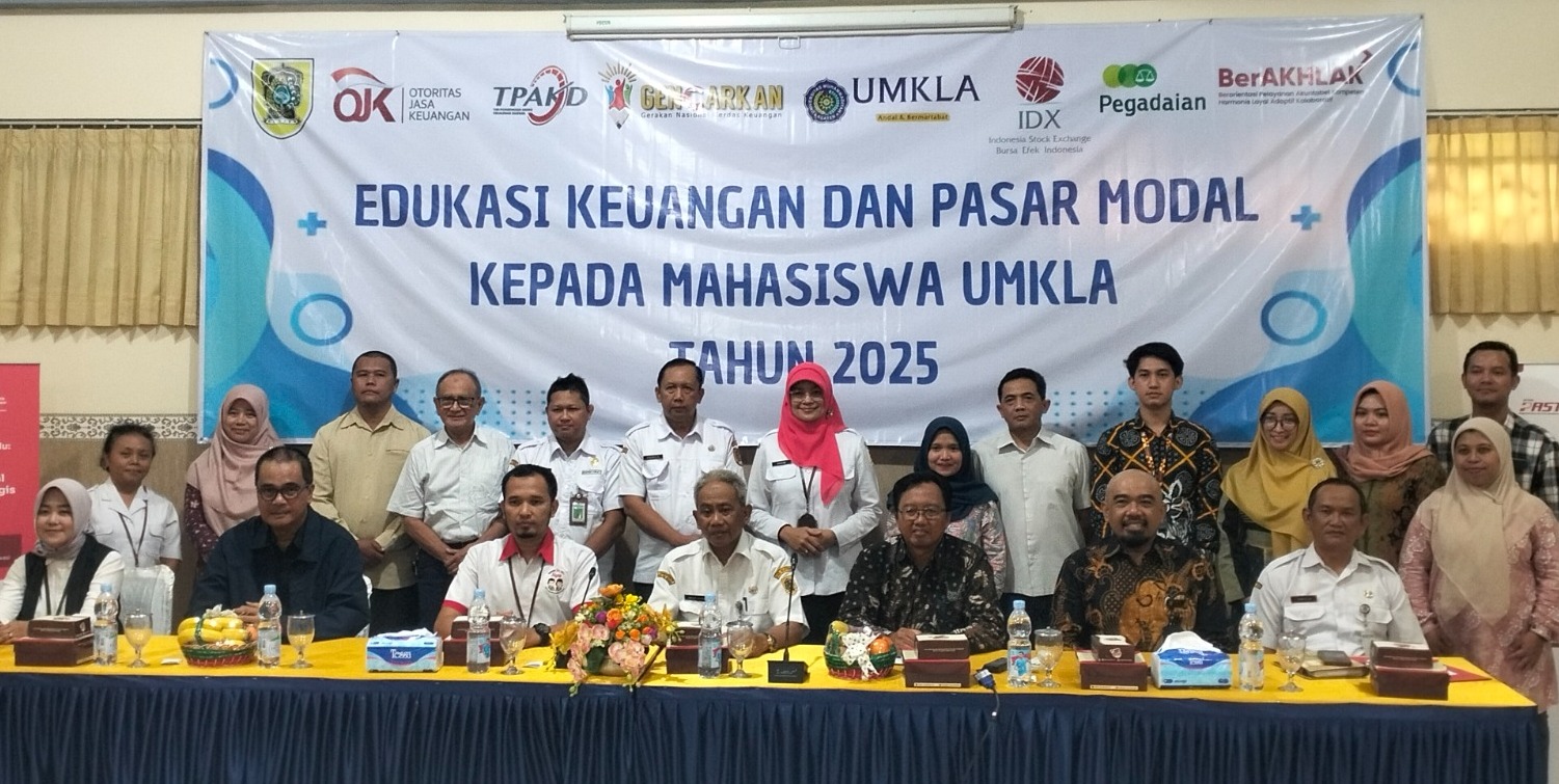 Edukasi Keuangan dan Pasar Modal, Mahasiswa UMKLA Diminta Waspada Beragam Modus Kejahatan Keuangan Digital