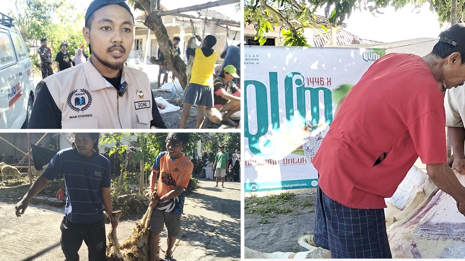 Tidak Membedakan, Program QUM Ikatan Alumni Ponpes Imam Syuhodo Juga Menyasar Keluarga Non Muslim di Karangdowo