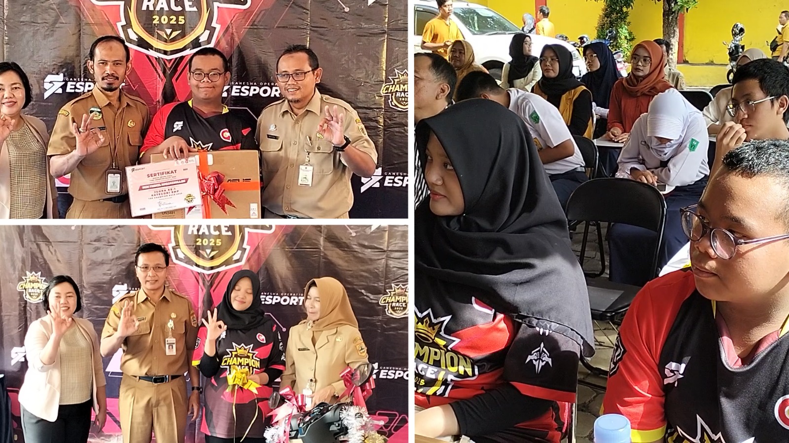 Adu Kecepatan Berpikir, Fadhil dan Cutra Juarai Champion Race Ganesha Operation 2025