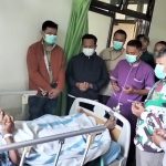 Insiden Saat Berangkat Apel Akbar, PP Pemuda Muhammadiyah Kunjungi Anggota Kokam Klaten di RS
