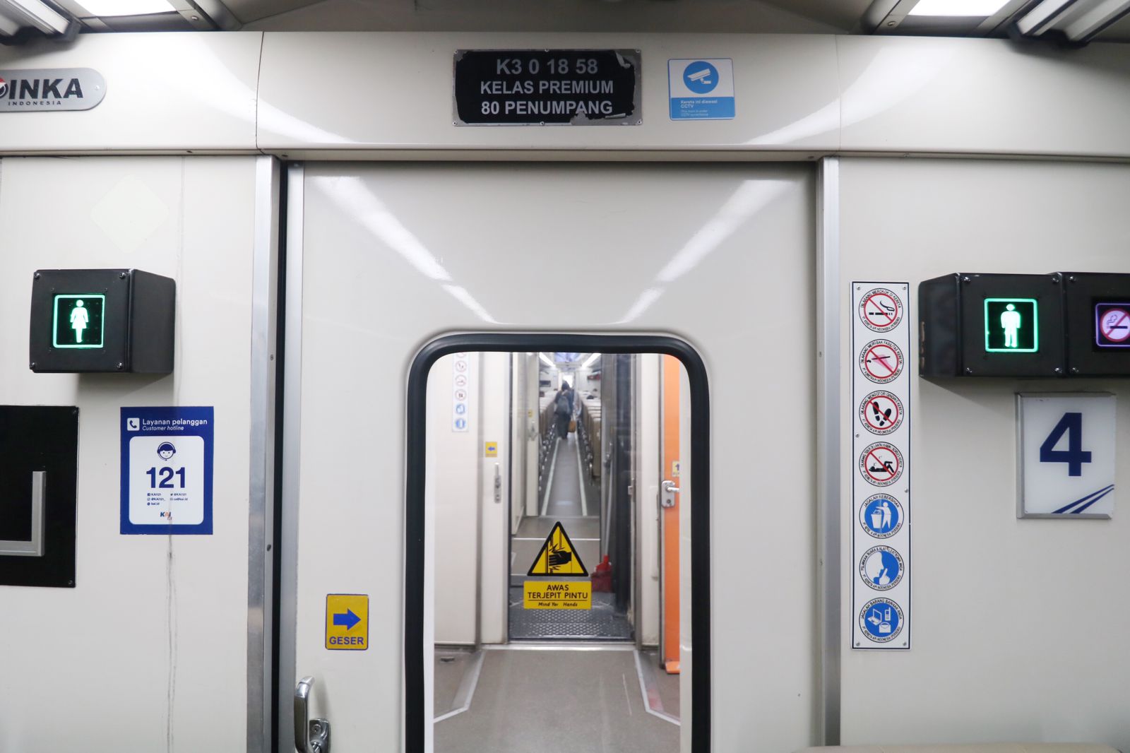 KAI Daop 6 Tanggapi Usulan Anggota DPRRI Soal Penyediaan Gerbong Khusus Perokok