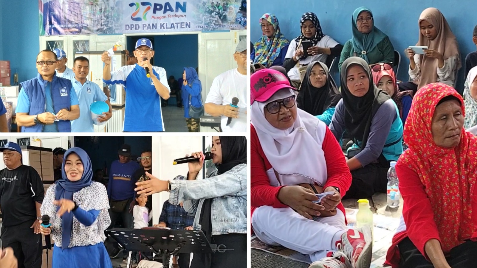 Milad PAN ke-27di Klaten, Pangan TerdePAN, Targetkan Perolehan Suara Masuk Empat Besar