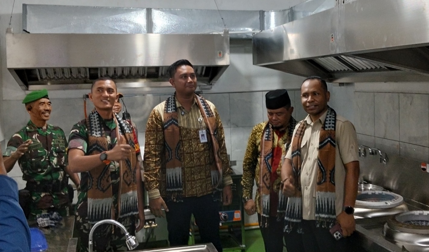 Peresmian Dapur SPPG #002 Gombang, Dandim Klaten : Jaga Kualitas Sajiannya