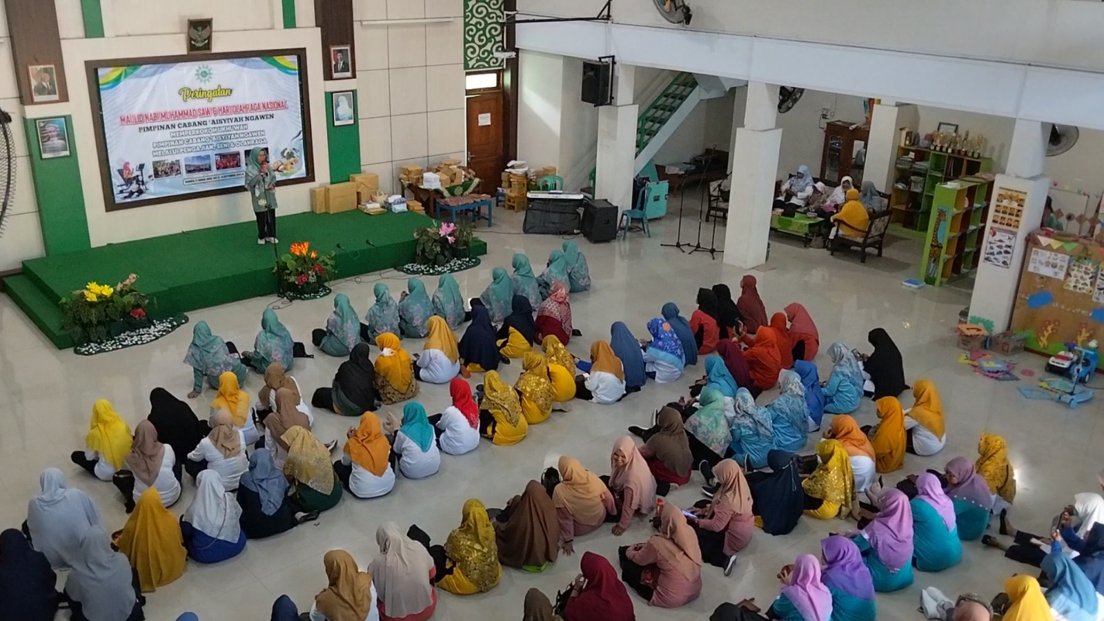 Peringatan Maulid Nabi dan Haornas, Siti Syamsiyah Ingatkan Tiga Karakter Utama PCA Ngawen