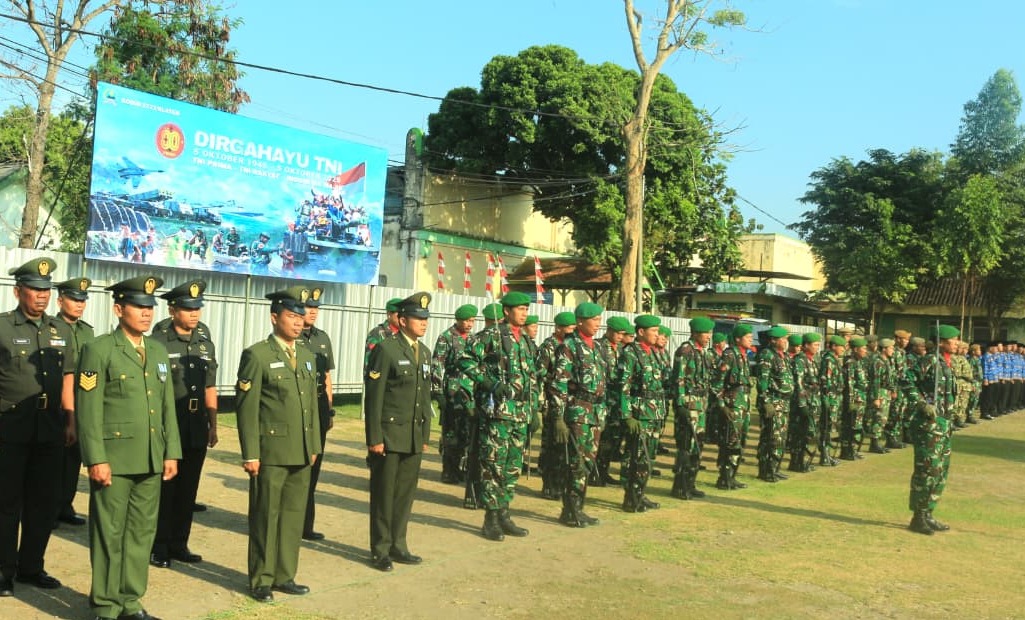 Rayakan HUT Ke-80, TNI Perkokoh Sinergitas Dan Kemanunggalan Dengan Rakyat