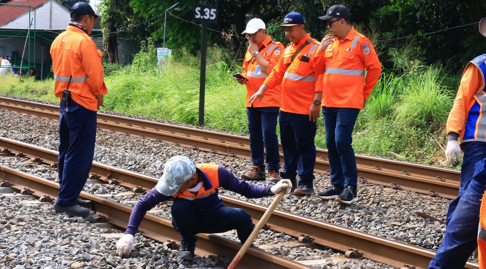 Curah Hujan Meningkat, KAI Daop 6 Lakukan  Langkah Antisipasi Untuk Keselamatan Penumpang