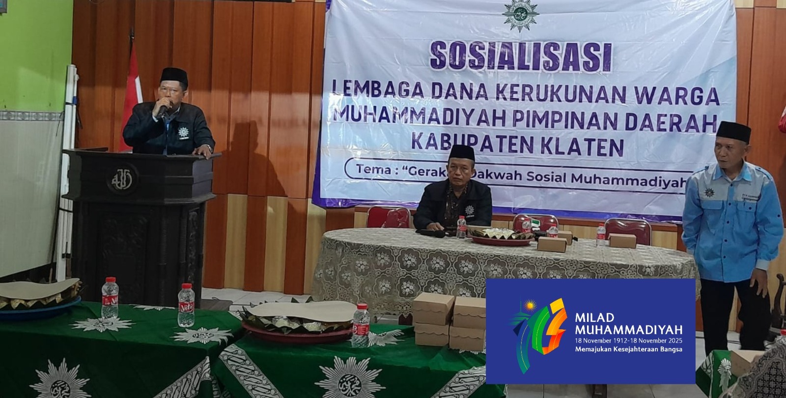 Sosialisasi Program di Jogonalan, LDKWM PDM Klaten Upayakan Adanya Dana Pensiun Pegawai Persyarikatan