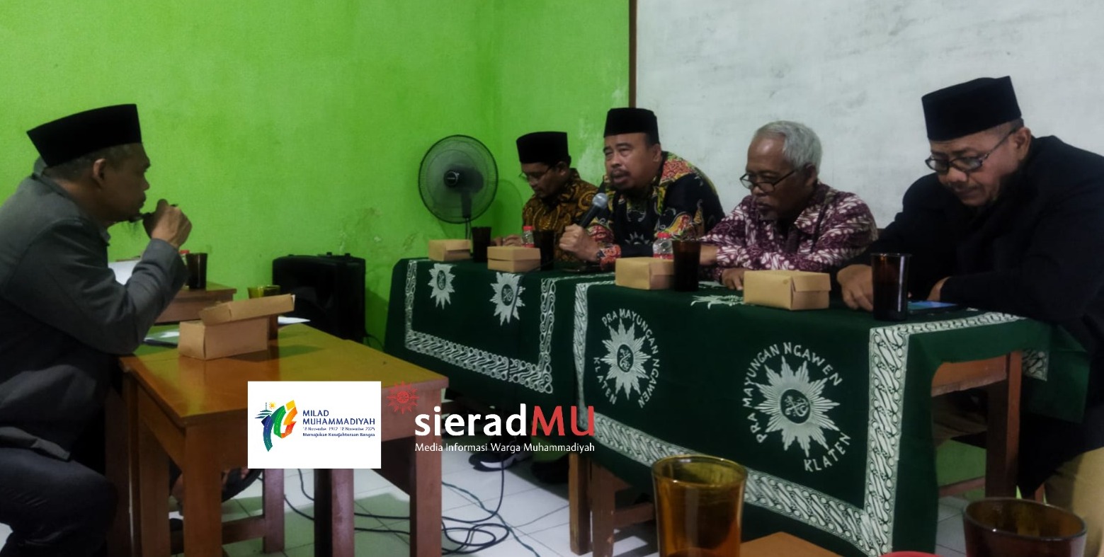 Kunjungan Majelis Dikdasmen PNF PWM Jateng di Klaten,  Salah Satunya Bahas Nasib MIM Mayungan