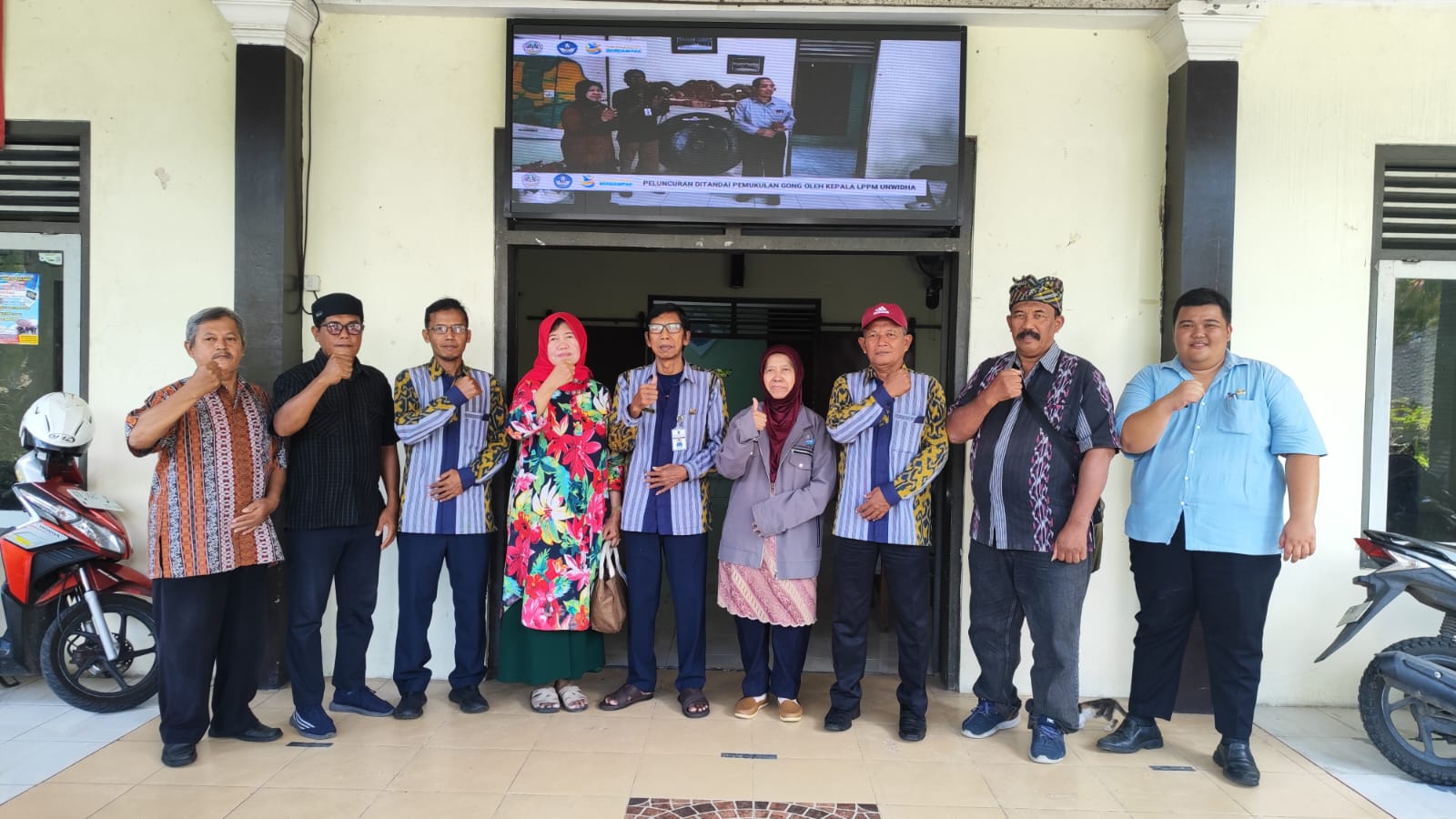 Tim PKM BEM Unwidha Pengembangan Desa Layak Bahasa Gelar FGD, Indikator 90% Terpenuhi