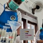 Transparan, SPPG 02 Gombang Cawas Lakukan Food Safety Menu MBG, Hasilnya Zero Zat Berbahaya