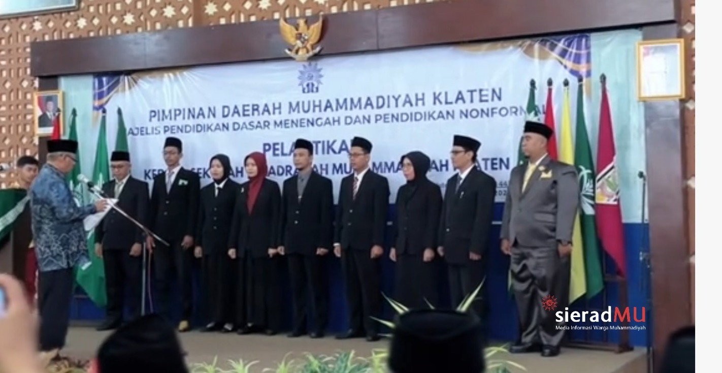Usai Dilantik, Kepala SMA Muhammadiyah 1 Klaten Akan Fokus Pengembangan Mutu dan Program Internasionalisasi Sekolah