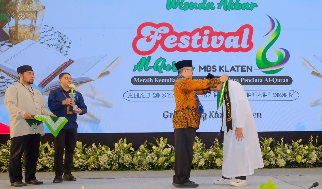 Berkontribusi Lahirkan Generasi Berakhlaq Qur’ani, Mendikdasmen Apresiasi Festival Al-Qur’an MBS Klaten