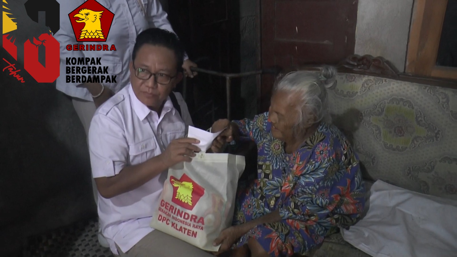 Puncak HUT ke-18 Partai Gerindra di Klaten Digelar Sederhana,  Kader Terus Kompak Bergerak Agar Semakin Berdampak