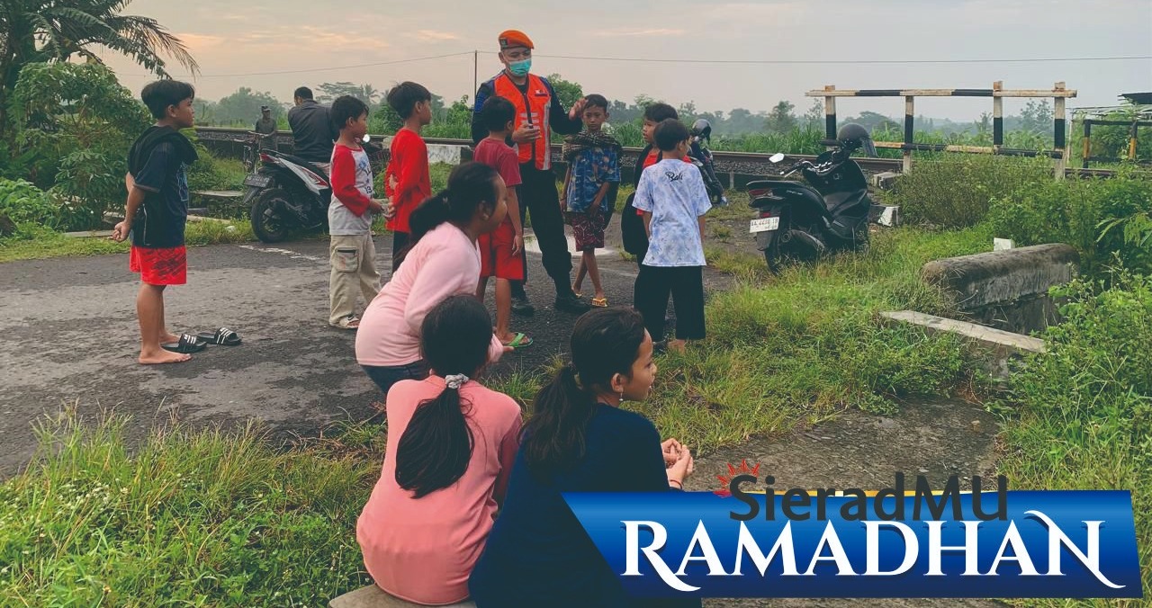 Berbahaya, KAI Daop 6 Ingatkan Soal Larangan Beraktifitas, Naguburit di Jalur Kereta