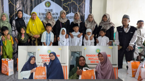 Kado Ramadhan, KL Lazismu MBS Klaten Salurkan Paket Bingkisan Total 18 Juta Rupiah