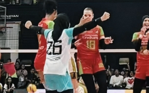 Kalahkan Tim Kuda Hitam Proliga, Irina Voronkova Bawa JPE Juara Final Four Putaran Pertama