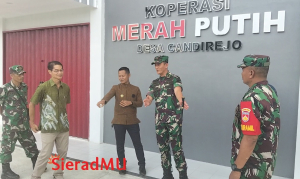 Tinjau Pembangunan KDMP di Candirejo, Dandim Klaten Tarjetkan Pembangunan di 381 Lokasi Selesai Sebelum Agustus