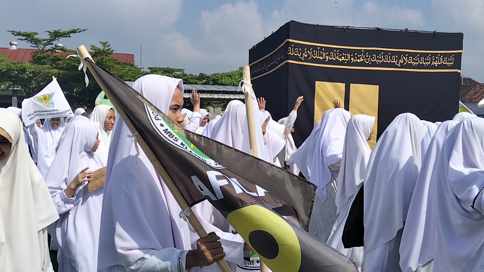 Limaratusan Santri Ikuti Latihan Manasik Haji MBS Klaten di Cawas, Kinerja Karom Diawasi Ketat