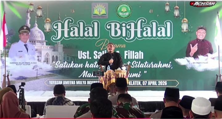 Pendakwah Nasional Salim A Fillah Dorong Civitas Pesantren Nurul Kalam Jaga Konsistensi Ibadah Usai Ramadhan
