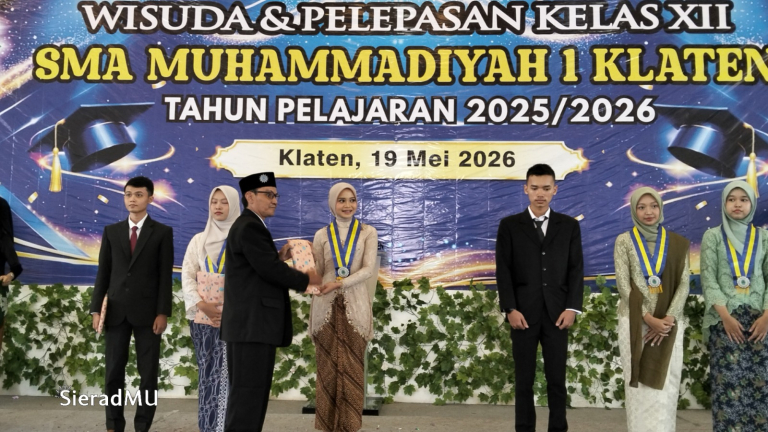 Lepas 364 Lulusan, SMA Muhammadiyah 1 Klaten Fokus Pemenuhan Standarisasi International Class Program