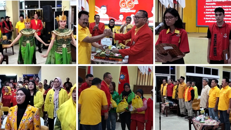 HUT ke-66 SOKSI, Depidar X Jateng Kuatkan Komitmen Untuk Kebesaran Golkar dan Lebih Berdampak Bagi Masyarakat