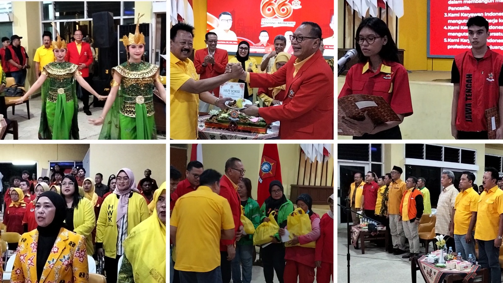 HUT ke-66 SOKSI, Depidar X Jateng Kuatkan Komitmen Untuk Kebesaran Golkar dan Lebih Berdampak Bagi Masyarakat