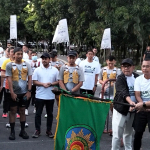Run Health di Manahan , Dirut BPJS Kesehatan : Perlu Gerakan Masif Prefentif Promotiv Untuk Menekan Belanja Kesehatan