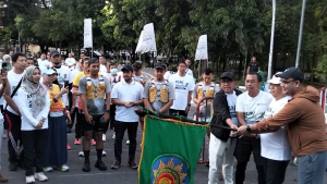 Run Health di Manahan , Dirut BPJS Kesehatan : Perlu Gerakan Masif Prefentif Promotiv Untuk Menekan Belanja Kesehatan