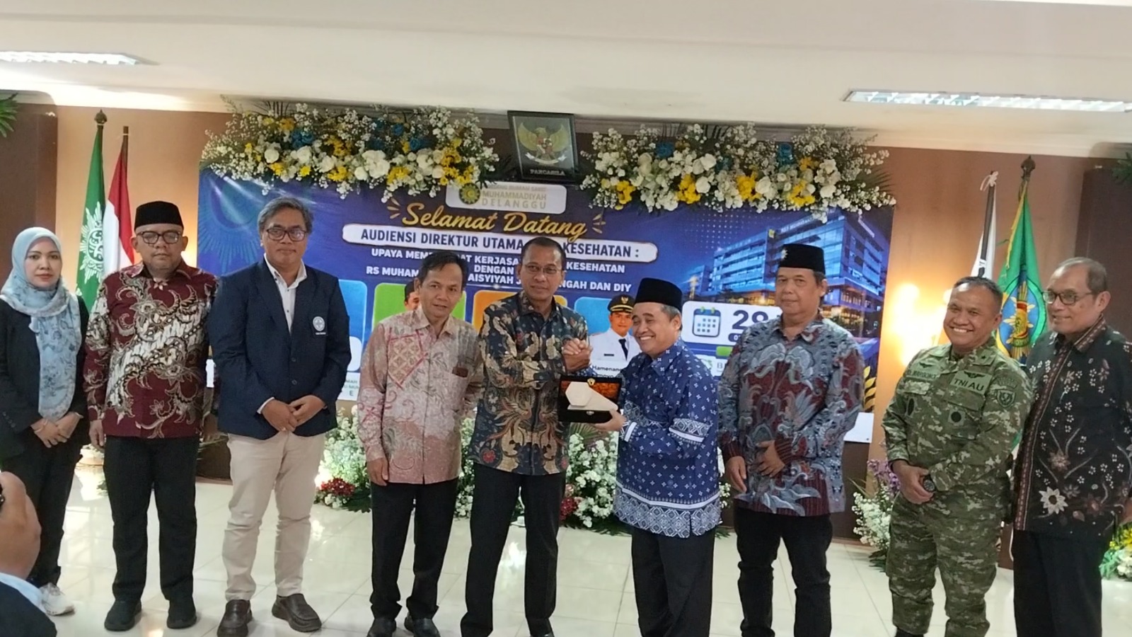 Perkuat Sinergi Dalam Layanan JKN, Dirut BPJS Kesehatan Beraudiensi Dengan Pengelola RSMA di Delanggu