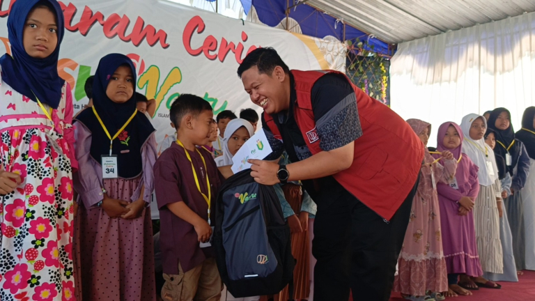 Muharram Ceria DSH Klaten 1448 H, Asiknya Bermain dan Berbagi Empati Bersama Anak Yatim