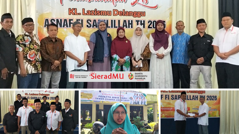 Semangat Filantropi Muhamamdiyah, KL Lazismu Delanggu Hadir Ringankan Beban Para Guru dan Tenaga Kependidikan