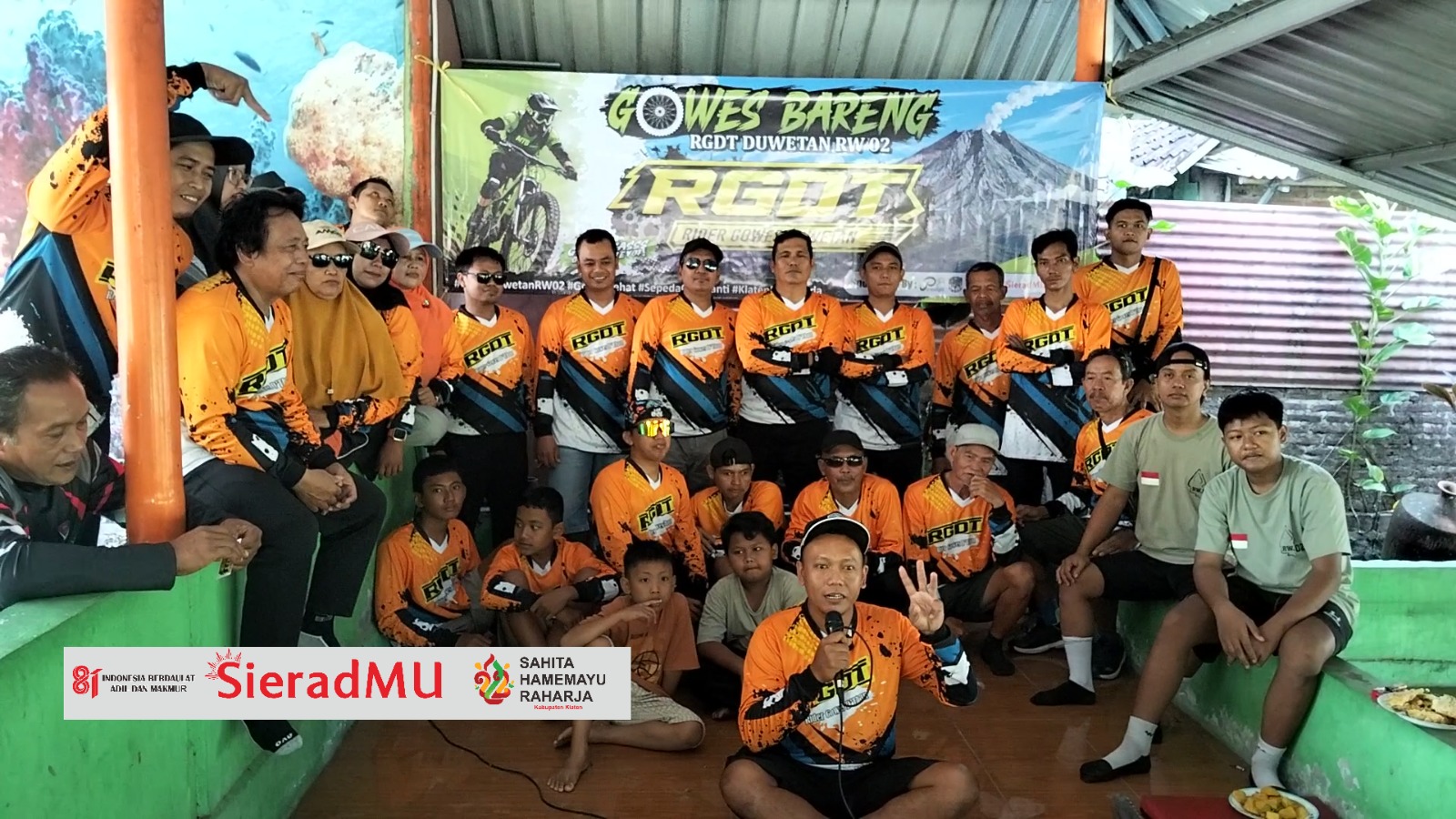 Antusias, Sieradmu Group dan Komunitas Pesepeda RDGT Gelar Gowes Kemerdekaan