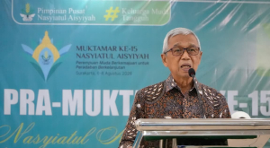Buka Sidang Pra Muktamar NA, Busyro Muqoddas Ingatkan, Jaga Marwah Persyarikatan, Jangan Ada Politik Uang !