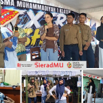 Dihadiri Mahasiswi Perancis, Gelaran Extra Show Tutup Kegiatan MPLS Ramah dan Fortasi di SMA Muhmmadiyah 1 Klaten