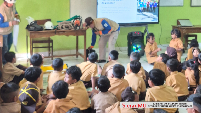 Wujudkan Sekolah Aman dan Nyaman, SDN Karangdukuh Kolaborasi dengan MDMC Adakan Edukasi Sekolah Tanggap Bencana