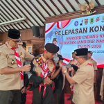 Ingatkan Peran Pramuka Bagi Generasi Digital, Ketua Mabicab Gerakan Pramuka Klaten Lepas Puluhan Peserta Jamnas XII