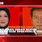 Posisi Wakil Bupati Klaten Akan Ditentukan Dalam Sidang Paripurna 26 Agustus, Nama Yulinda Banyak Mendapat Dukungan Untuk Meneruskan Pengabdian Mendiang Suami